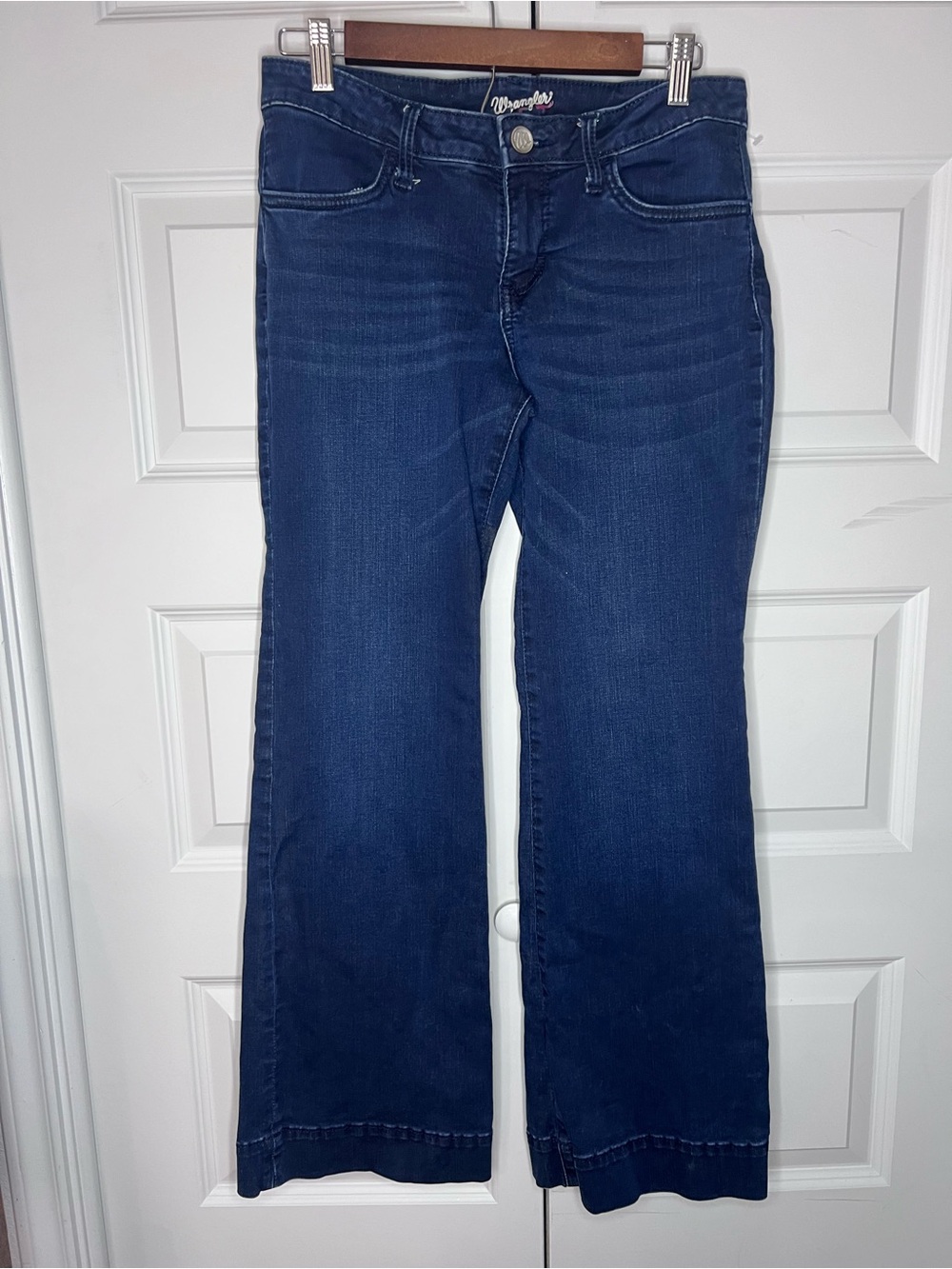 Wrangler Women’s Trouser Jeans Size 7/8 x 30 | Dark Wash